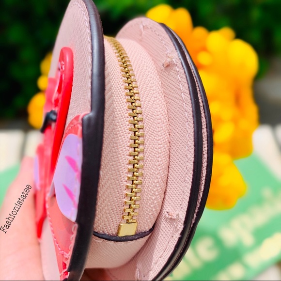 Kate spade flamingo pippa by the pool coin wallet - Picture 6 of 8